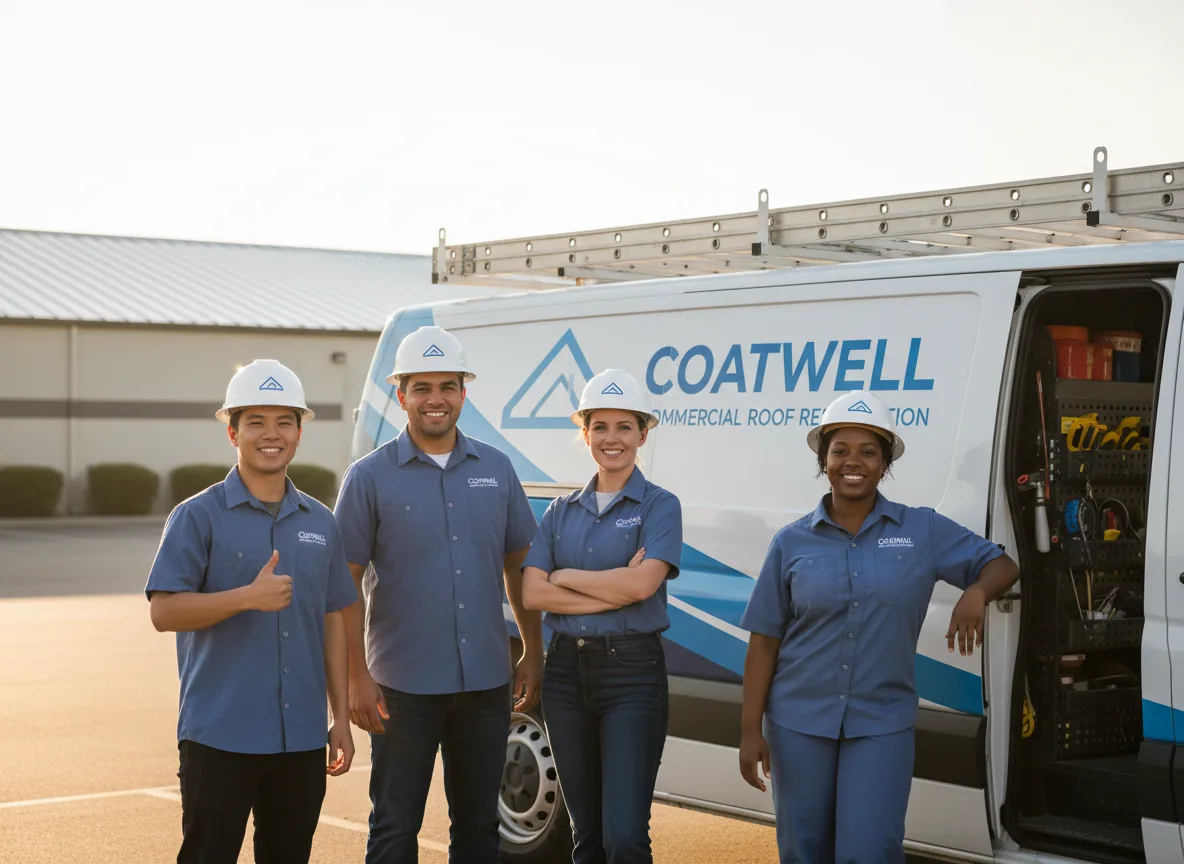 Commercial roof coating company in Ringling, OK